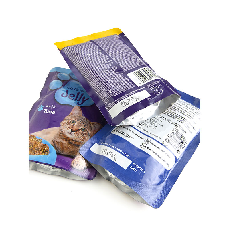 CIJ Code on Cat Food Pouch