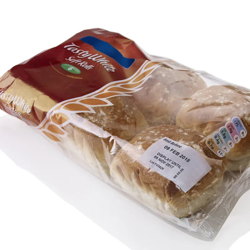 coding onto bags in the bakery sector