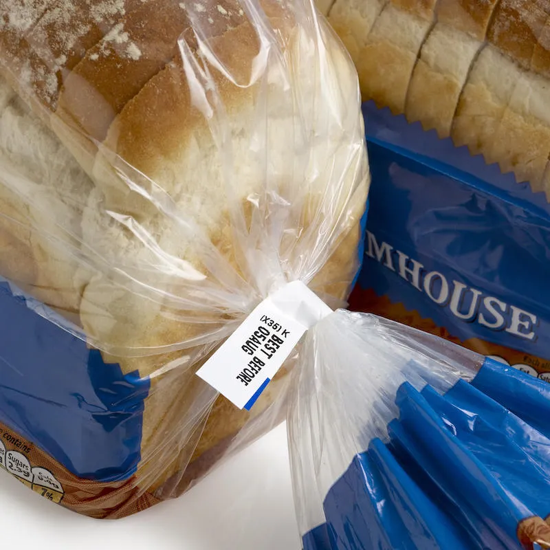 sliced bread folded seal best before end date label 