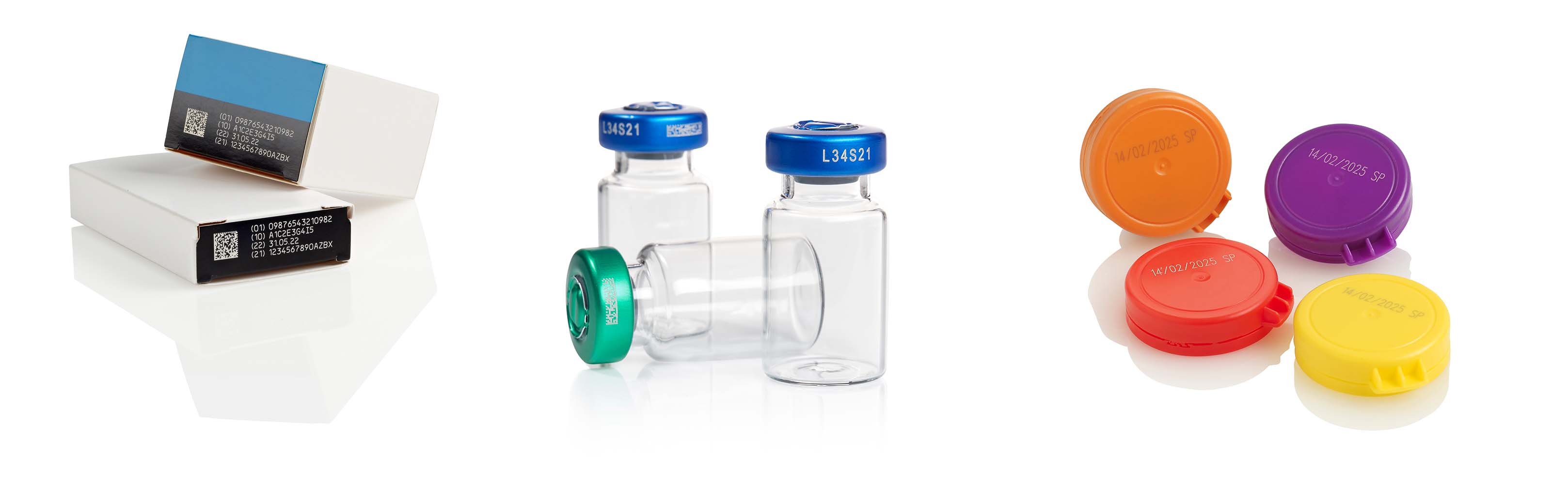 Echantillons laser Co2, laser libré et laser UV