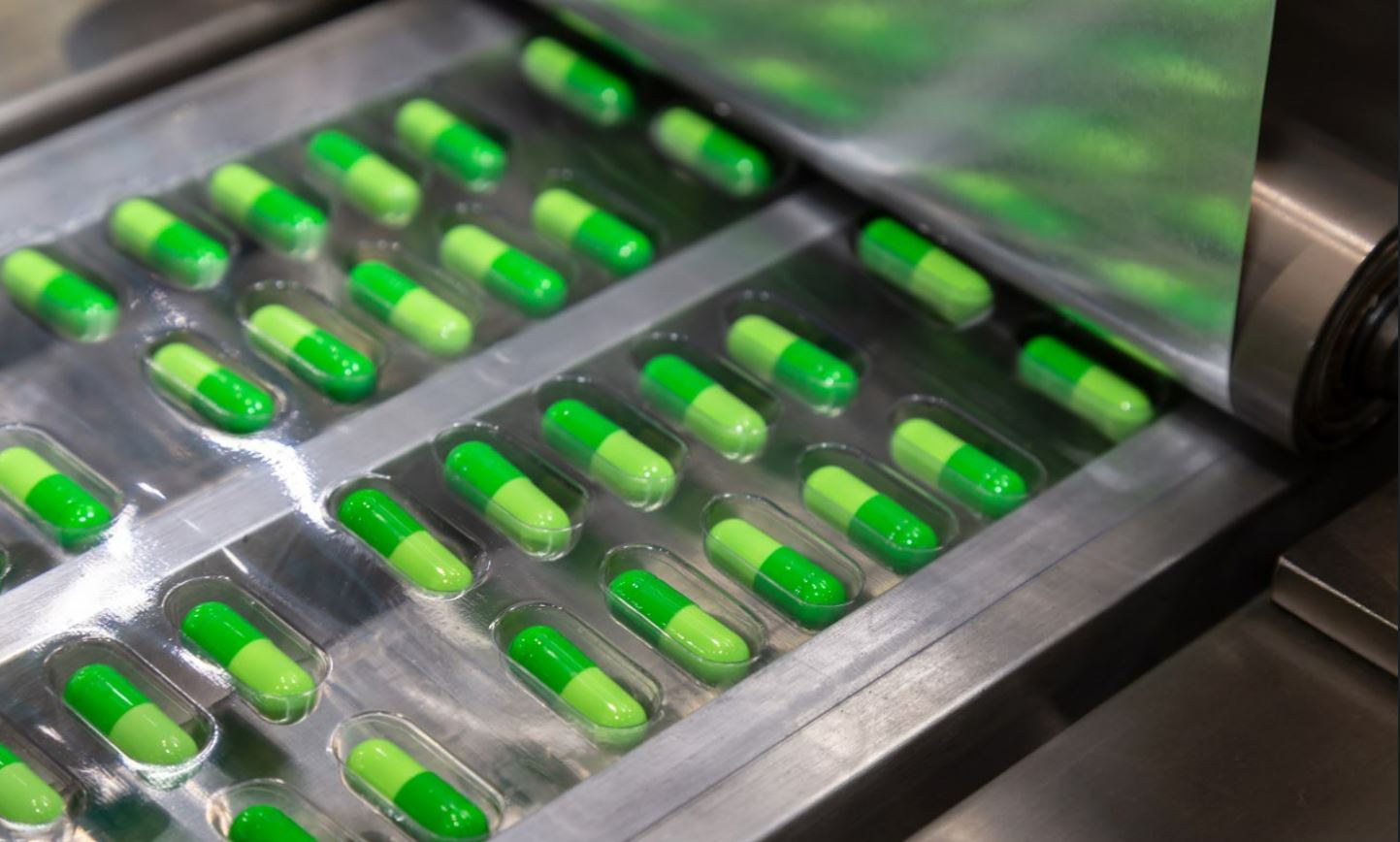 Capsules in blister pack