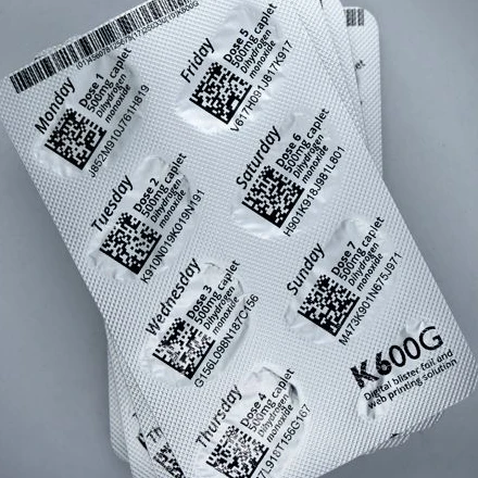 Printed blister foils -small