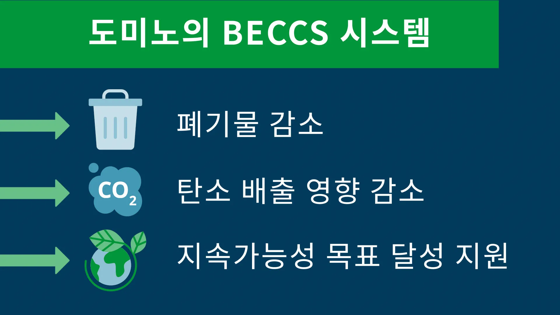 도미노의 BECCS 시스템