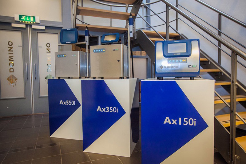 Domino's Ax-Series range of continuous inkjet printers 