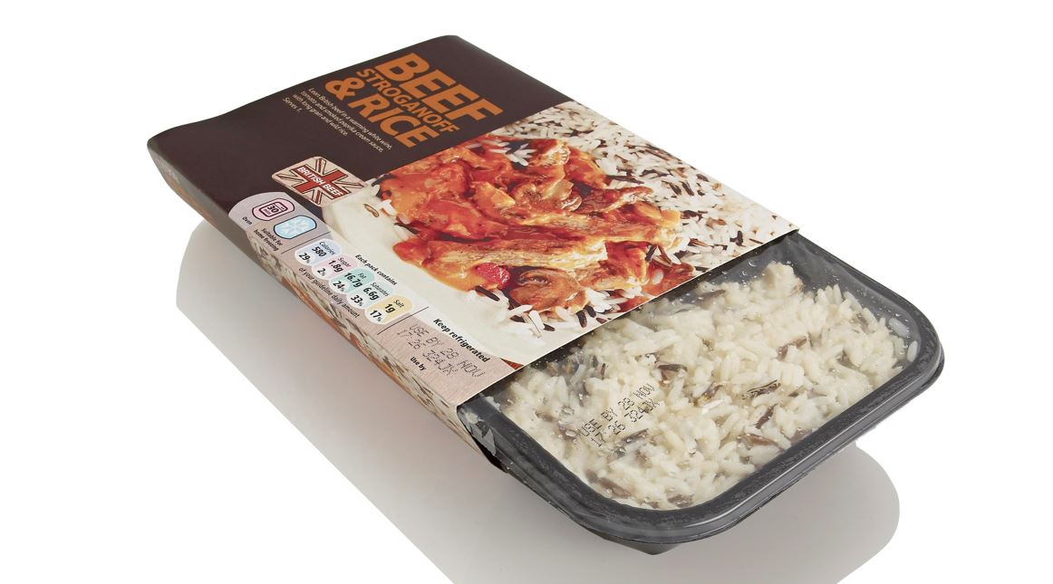 Ready meal packaging