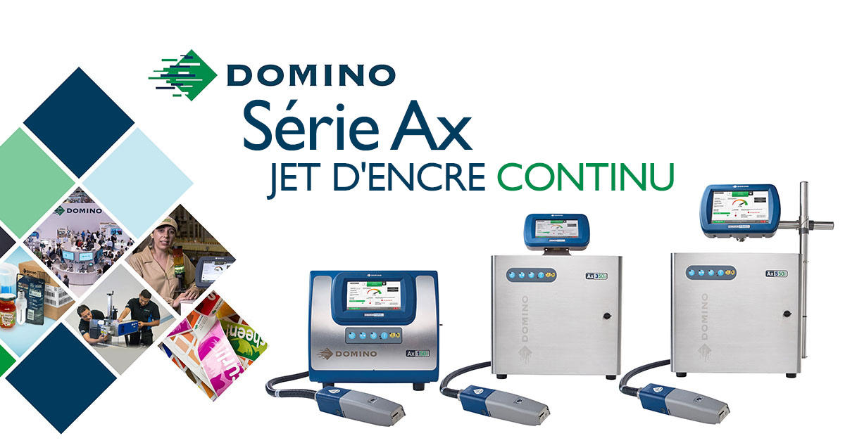 Imprimante jet d'encre continu | Domino Marquage