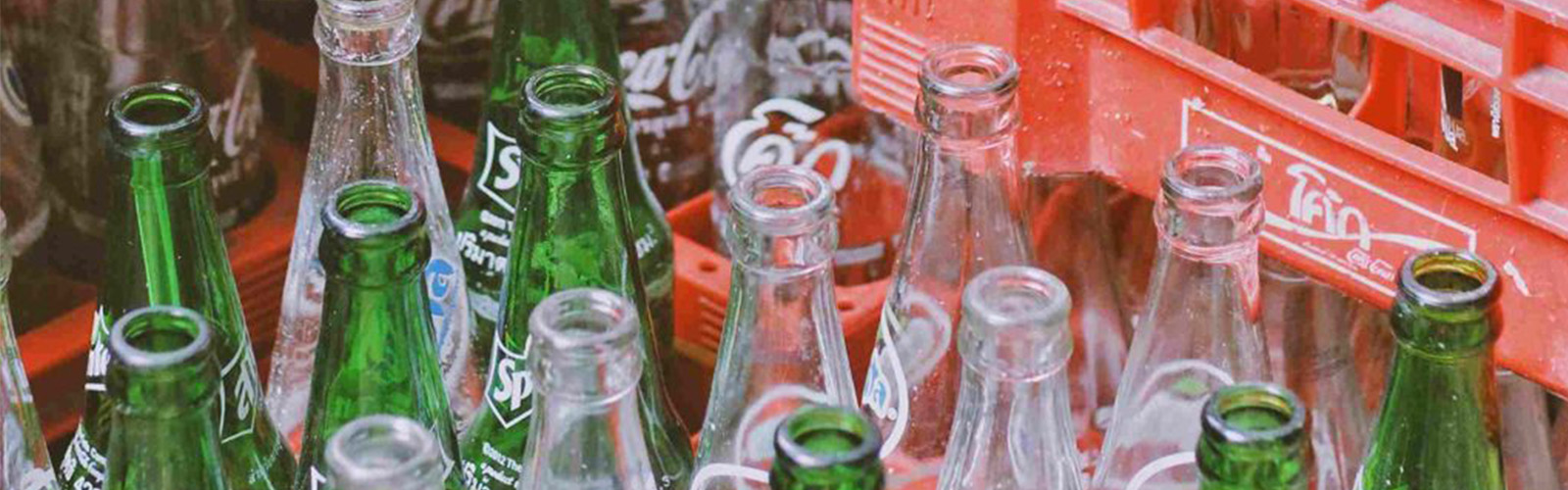 Refillable glass bottles