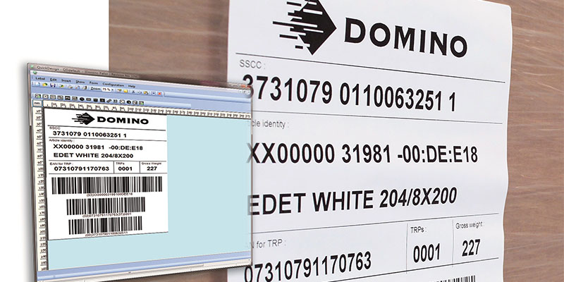Domino Printing offre un processus efficace grâce aux systèmes d'automatisation du codage