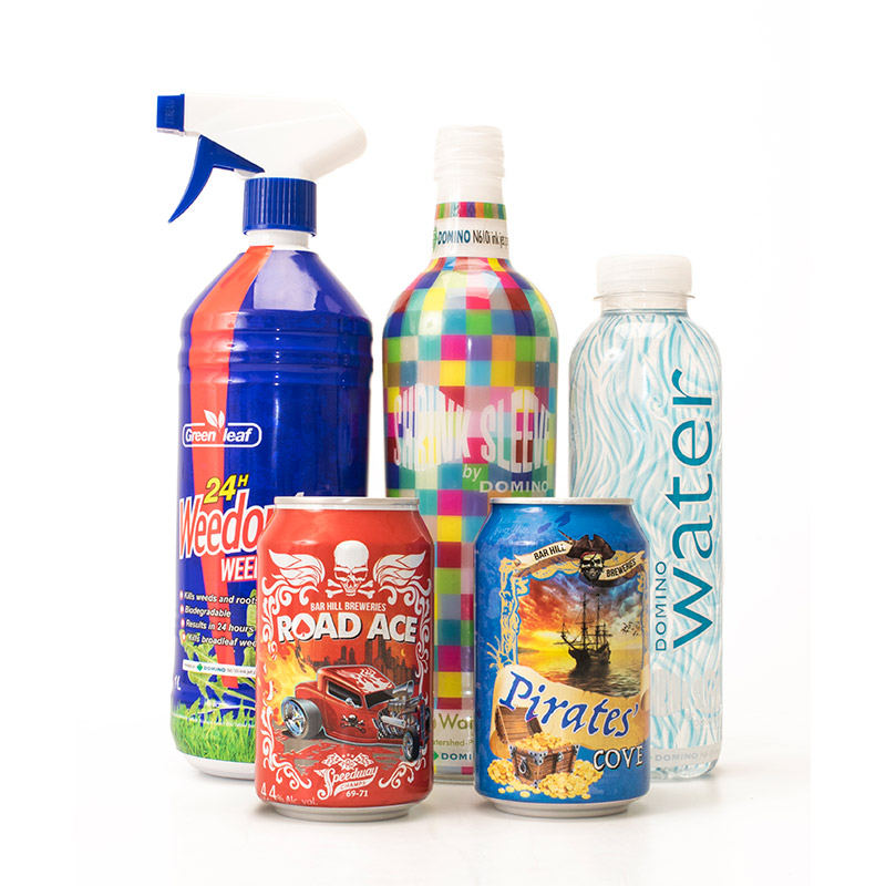 Bottles with Shrink Sleeves