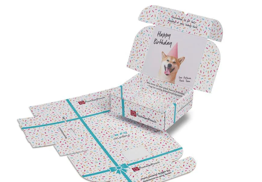 Postman Pooch packaging