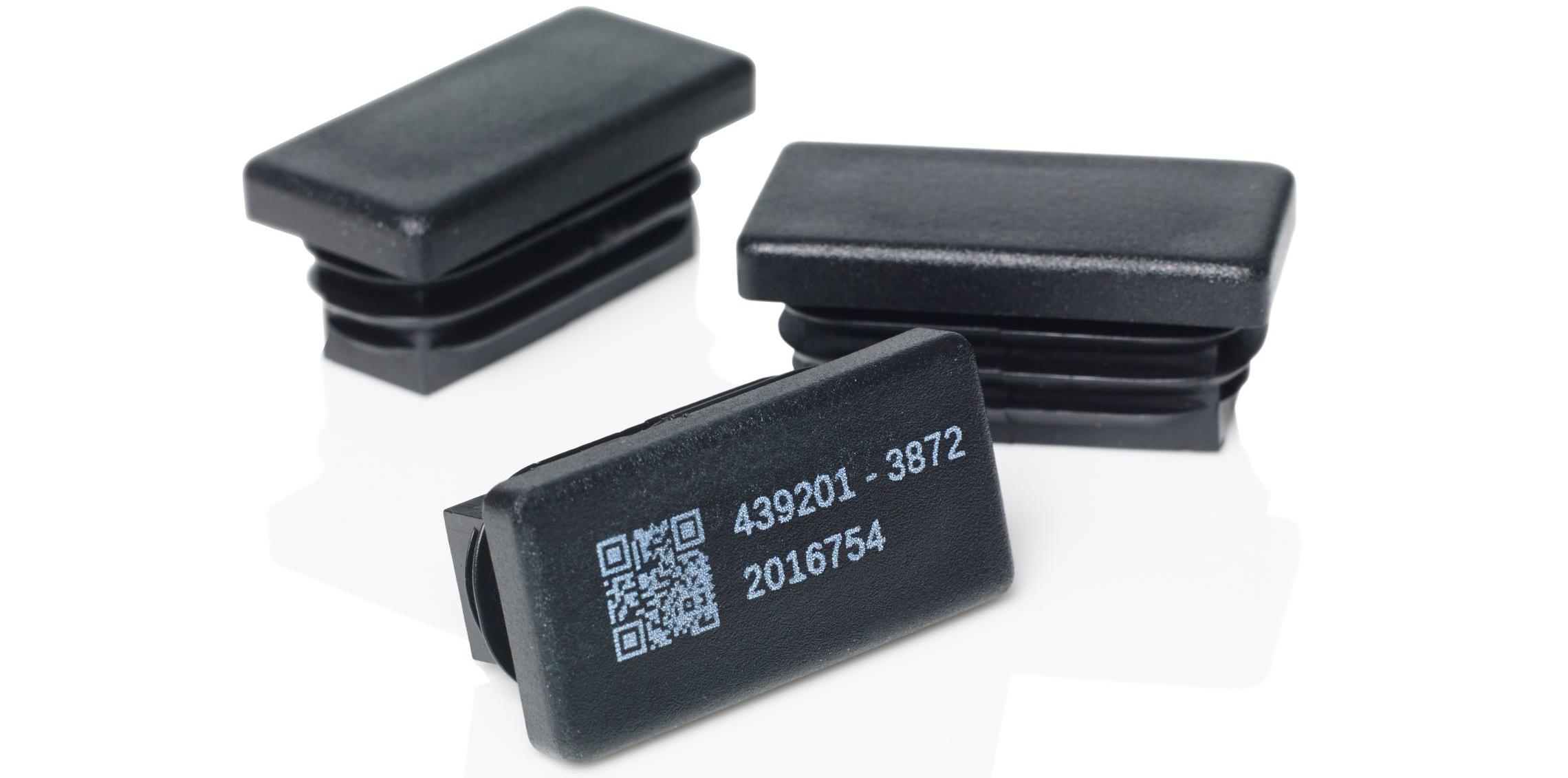 WT101 Plastic (Polyamide) Component Print with Serial Numbers and QR Codes for Traceability