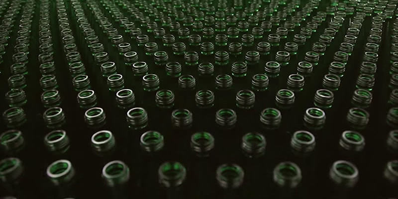 glass bottling line 