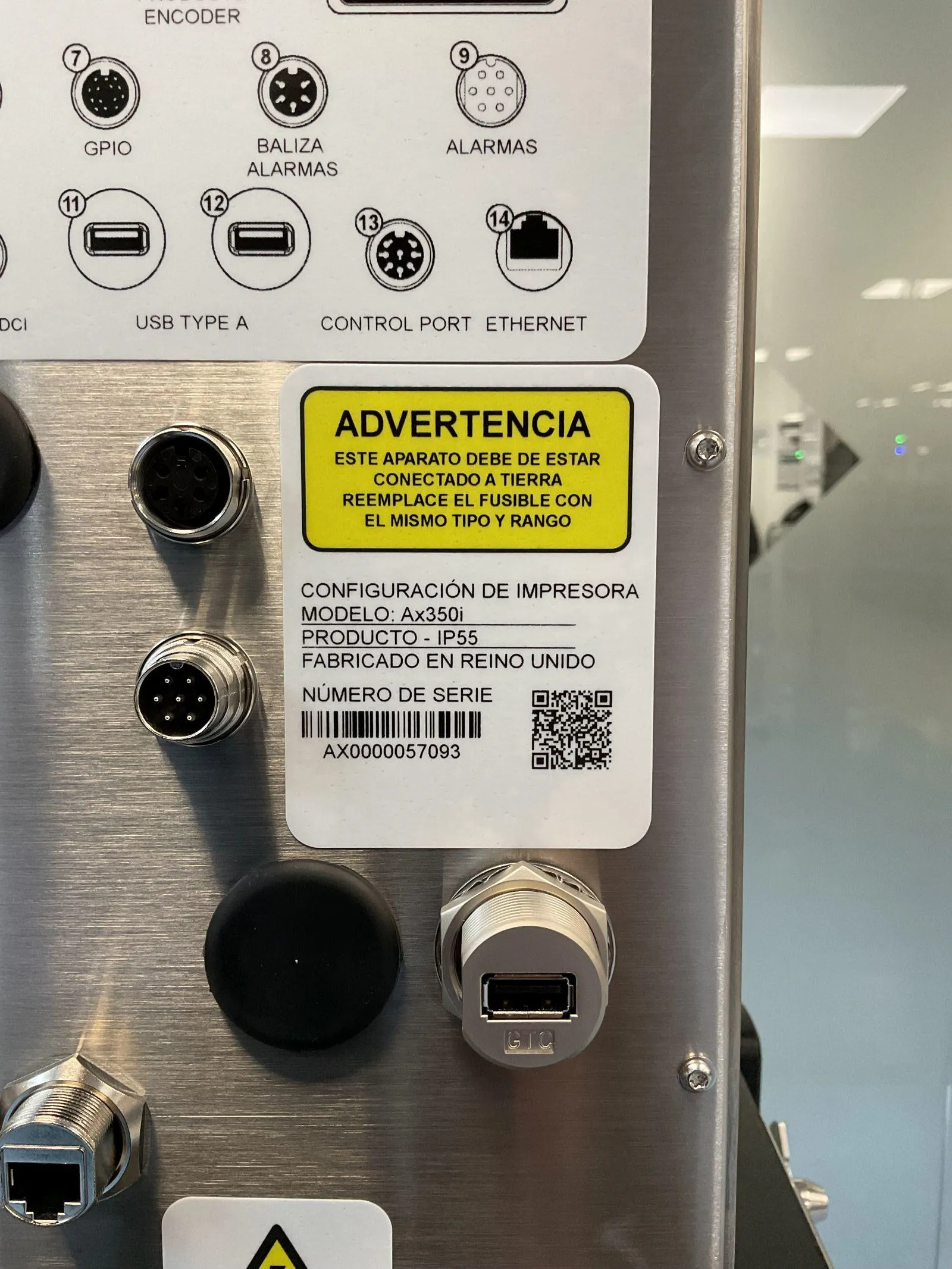 QR code powered by GS1 - Domino Ax-Series 2 sm
