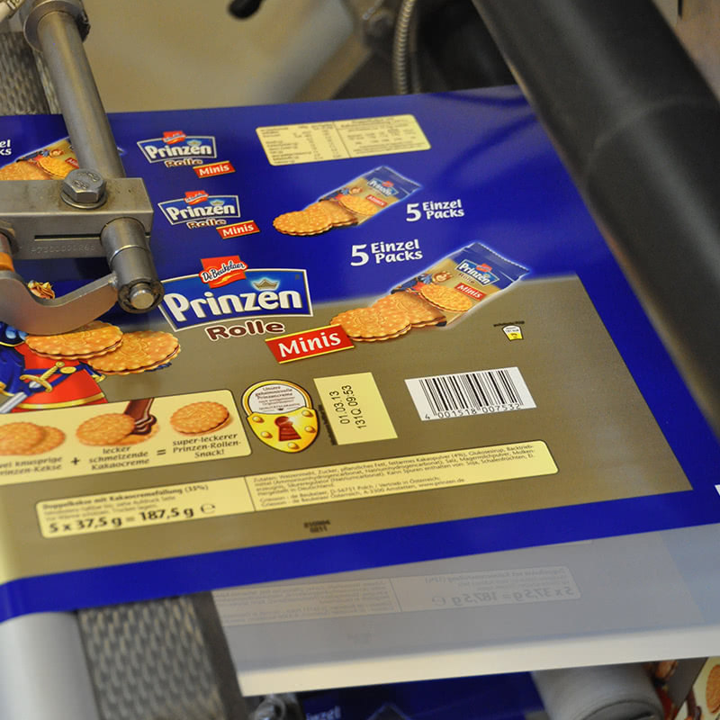 printed biscuit flexible packaging