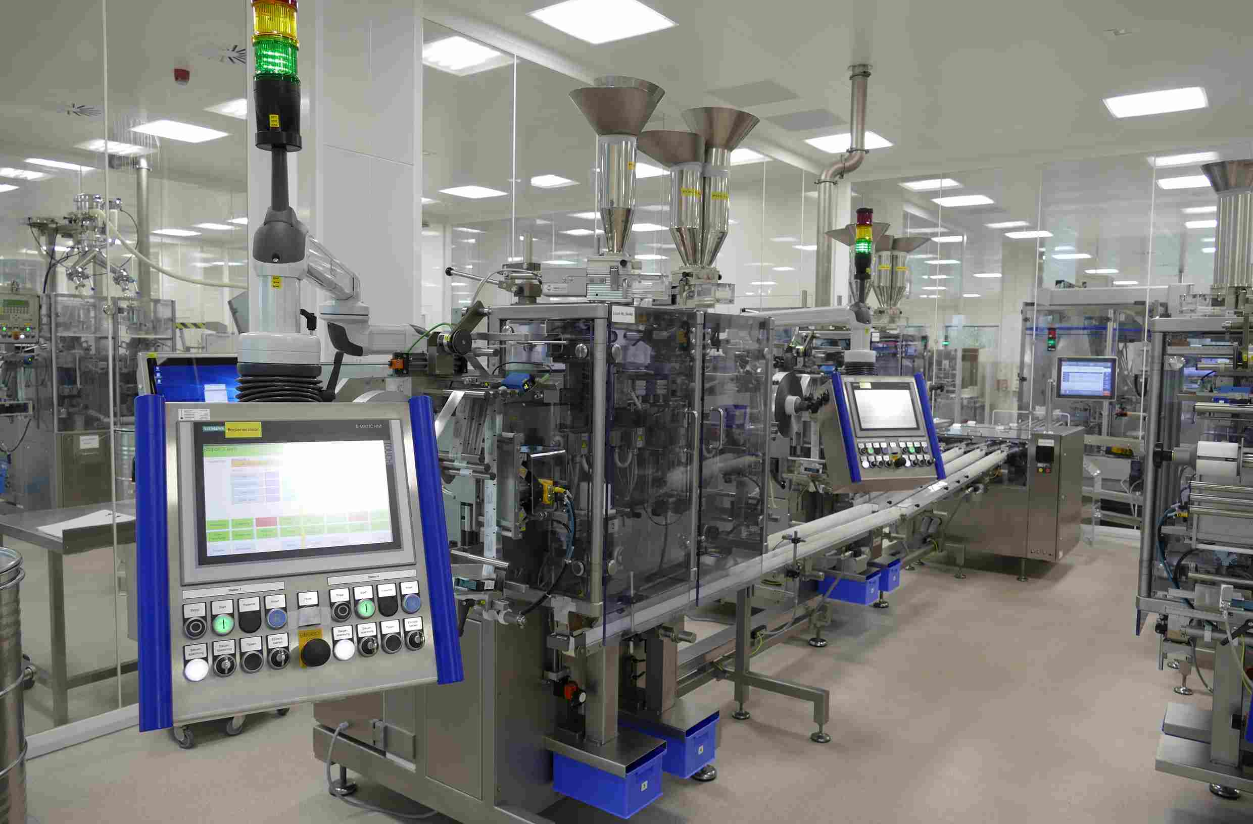 Losan warehouse with domino printer
