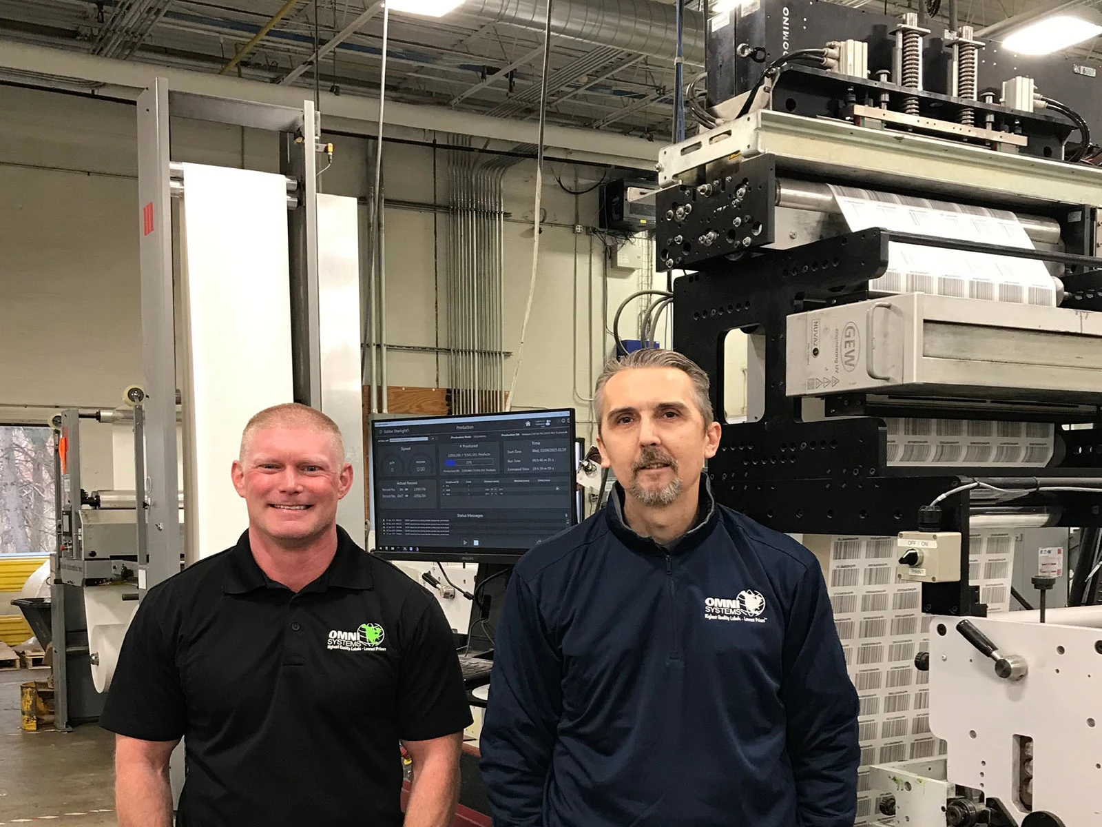 Impresión de etiquetas de código de barras con Domino K600i con Mike Murton y AJ Newkirk en OMNI Systems