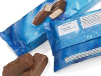 Codering met Gx-Serie op snackverpakking chocolade