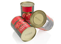Chopped Tomatoes - Coding and marking on tin cans