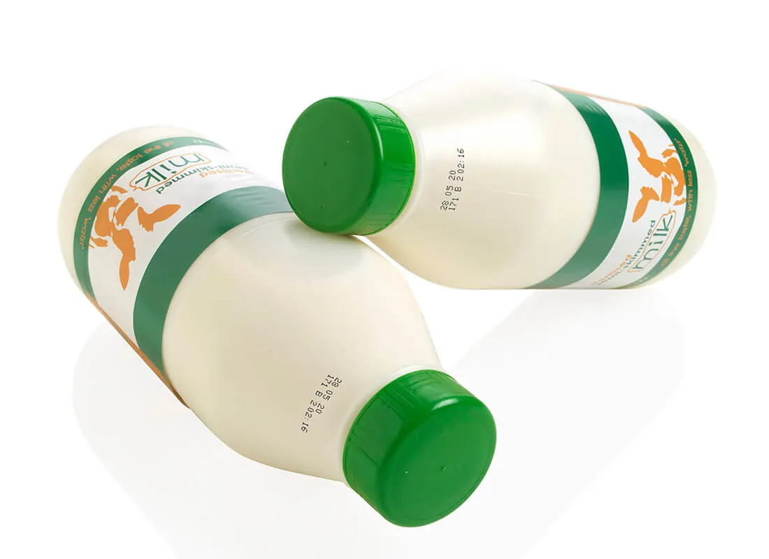 Codage sur bouteilles PET