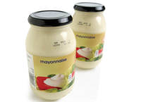 Coding and marking in Mayonnaise Jar bottle