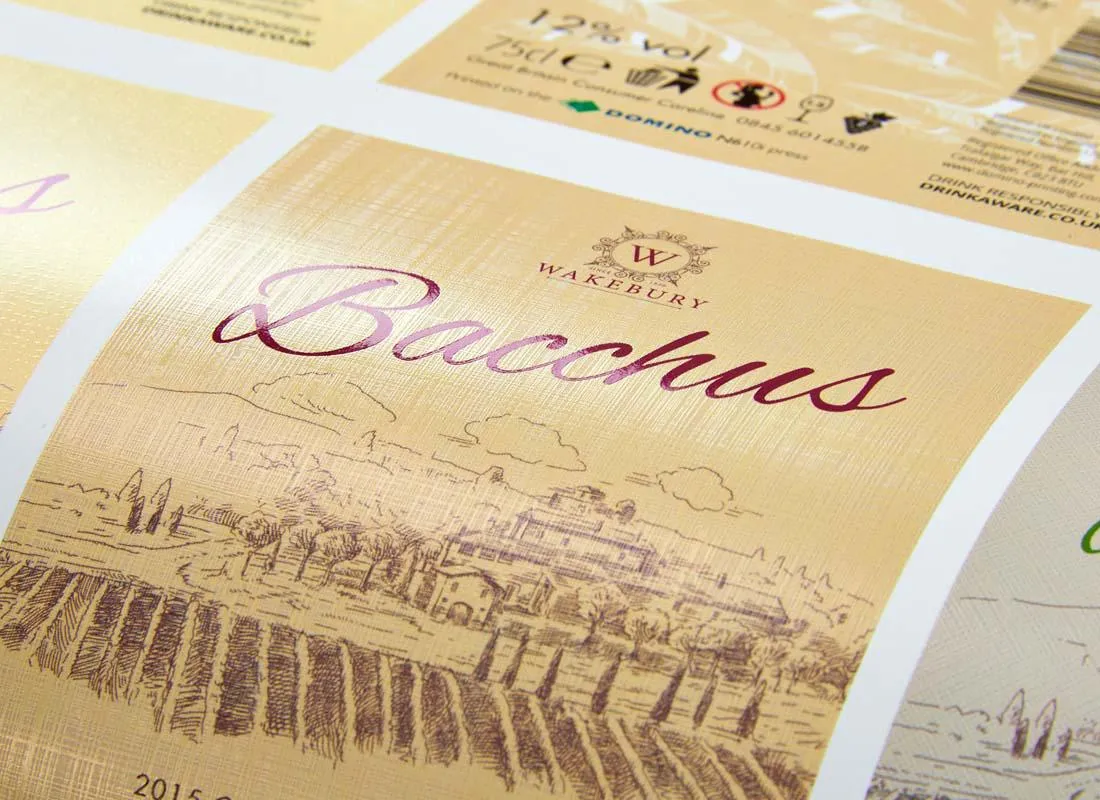 Wine label