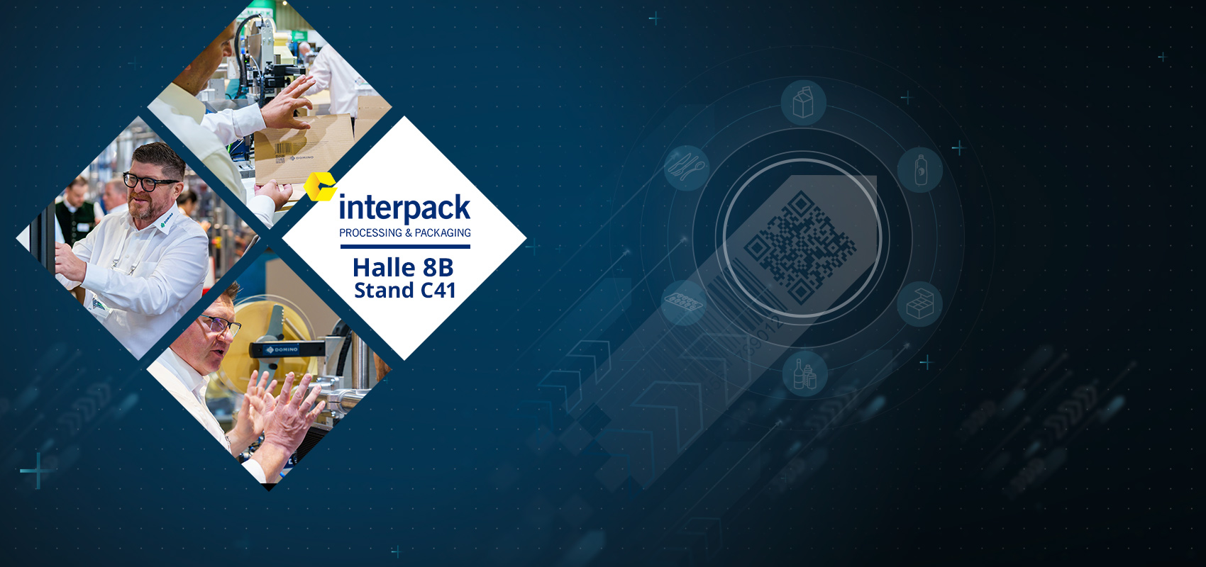 Das wird packend: Domino auf der interpack 2026