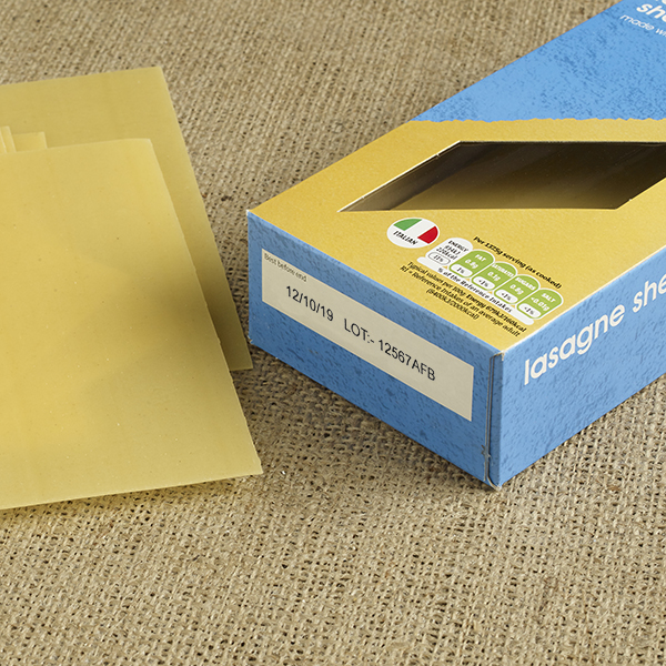 Continuous inkjet printing on box packaging 