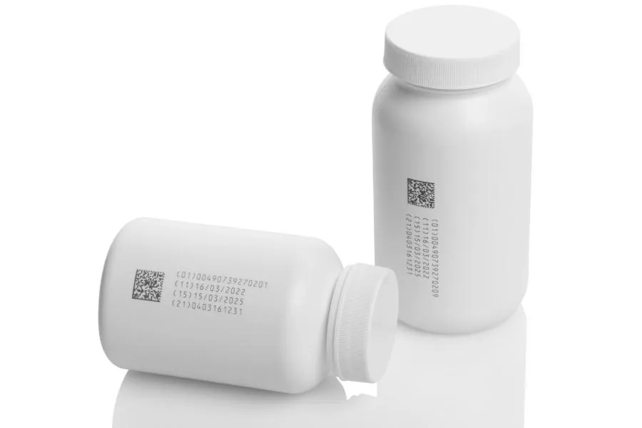 UV 레이저 - 의약품 UDI코드, 2D 매트릭스, 일련번호 마킹 