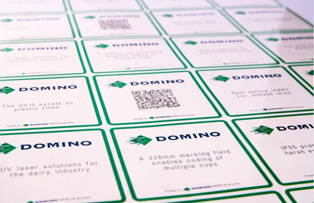 UV 레이저 인쇄 샘플