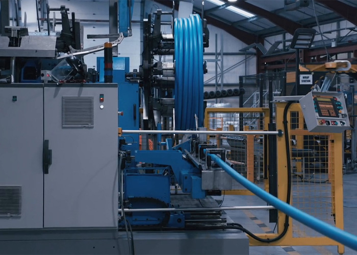 Extrusion CIJ Case Study for Pipelife in Ireland
