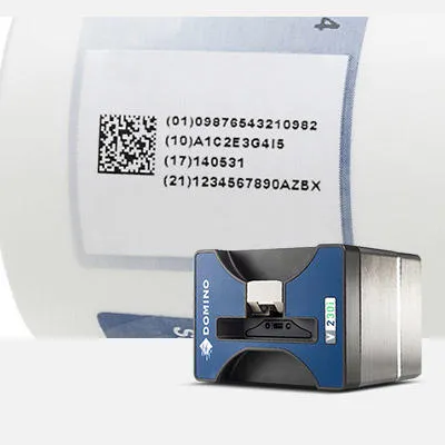 Thermal transfer overprinting (TTO) data matrix code on outer case packaging