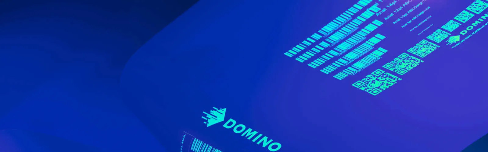 Domino fluorescent ink release 