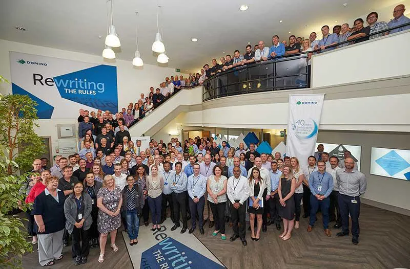 Domino UK Printing Solutions Staff 