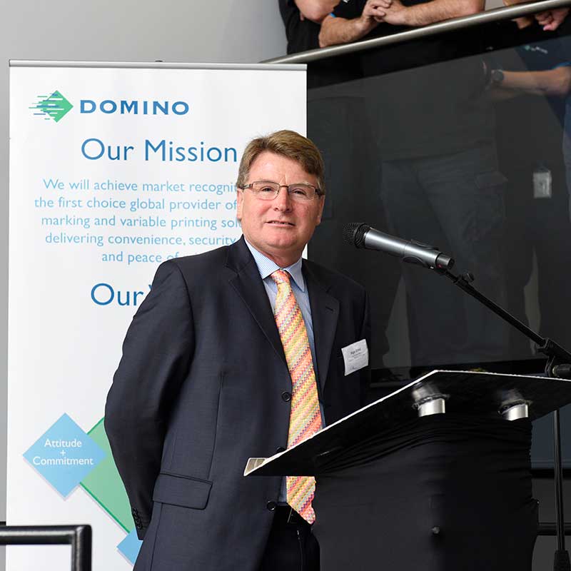 Nigel Bond, Domino CEO