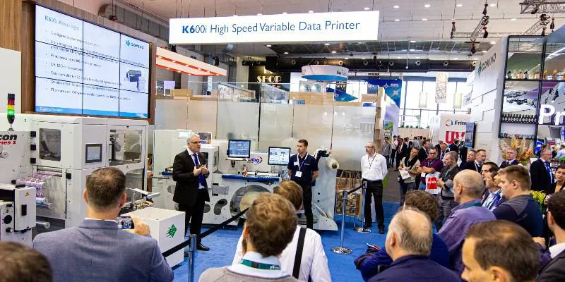 K600i high speed digital inkjet printer at Labelexpo 2019