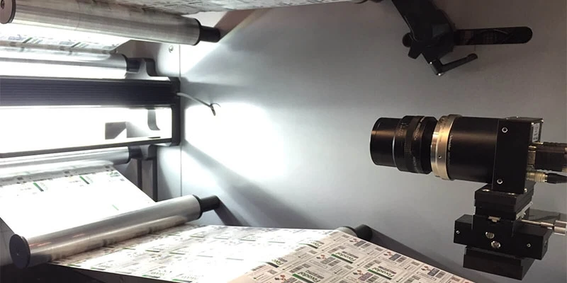 Lake Image camera system for the commercial printing, labelling, packaging, and mailing industries