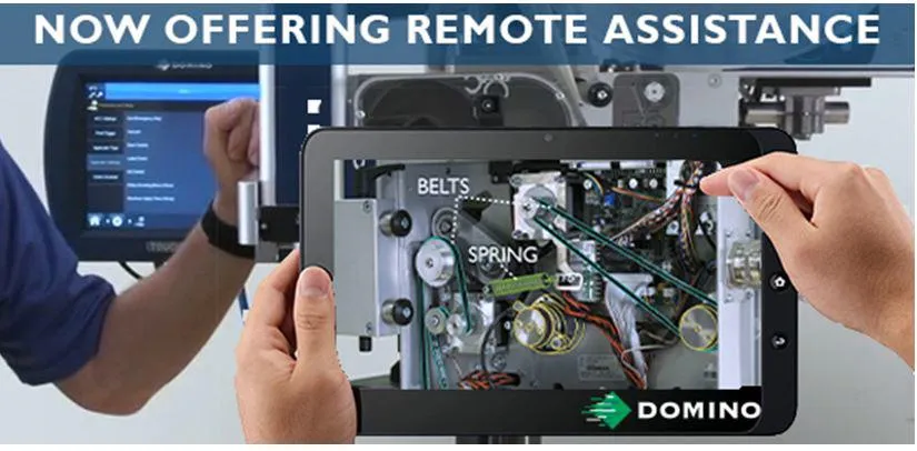 Domino Introduces AR Remote Visual Assistance | Domino North America