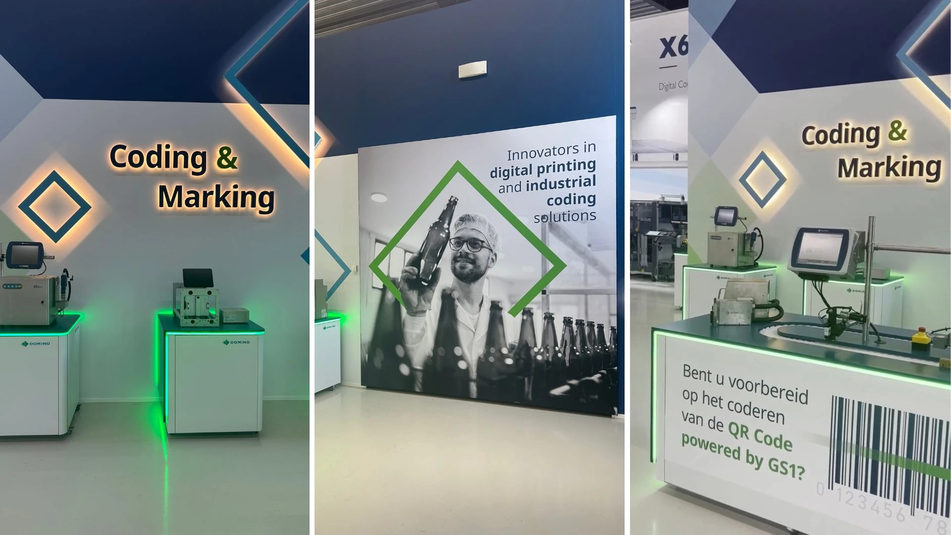 Digital Centre of Excellence digital printing en coderen en markeren banner