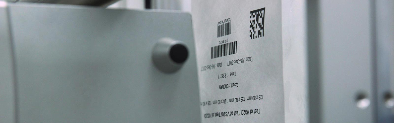 UDI-Codes auf Tyvek