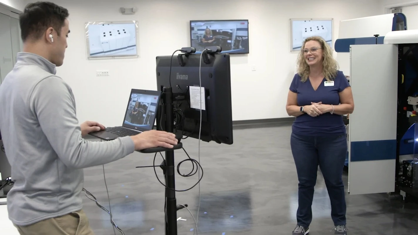 Domino Printing Sciences Demonstration 