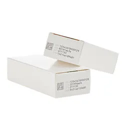 GxOEM codes onto boxes with clear, legible codes