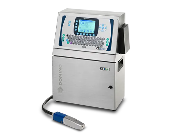 Domino A series continuous inkjet printer.