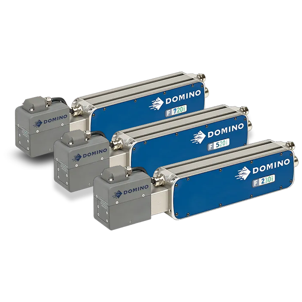 The F-Series Fiber Laser Range from Domino (F230i, F520i, F720i)