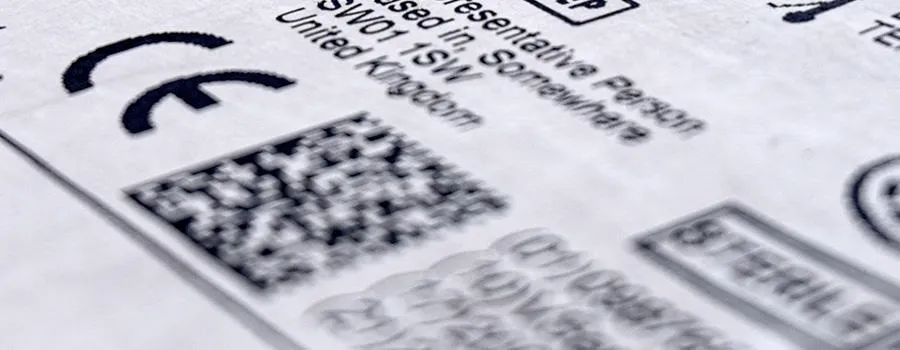 K600G print and Qr code